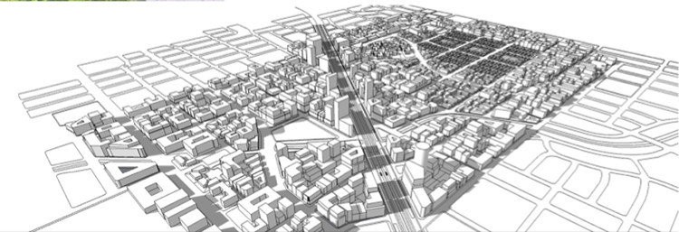 苹果新总部替代设计方案:一座宜居城市(组图)